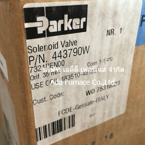 parker solenoid valve 1.1/4inch